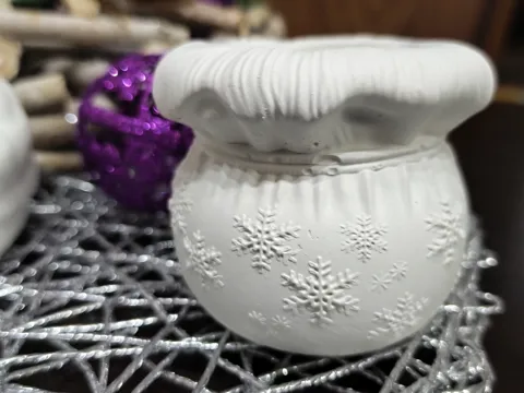 Коледна кашпа 3