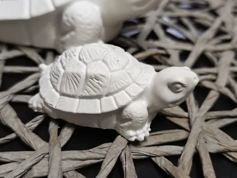 Гипсова фигурка "Бебе Костенурка " 2