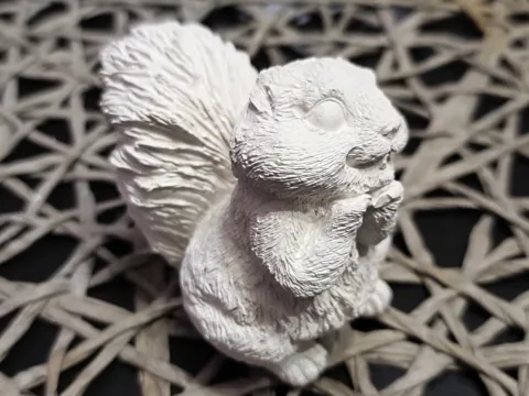 Гипсова фигурка " Катеричка"